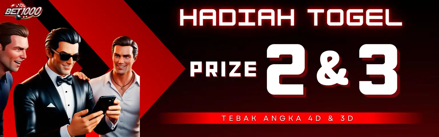 PROMO PRIZE 2 DAN PRIZE 3